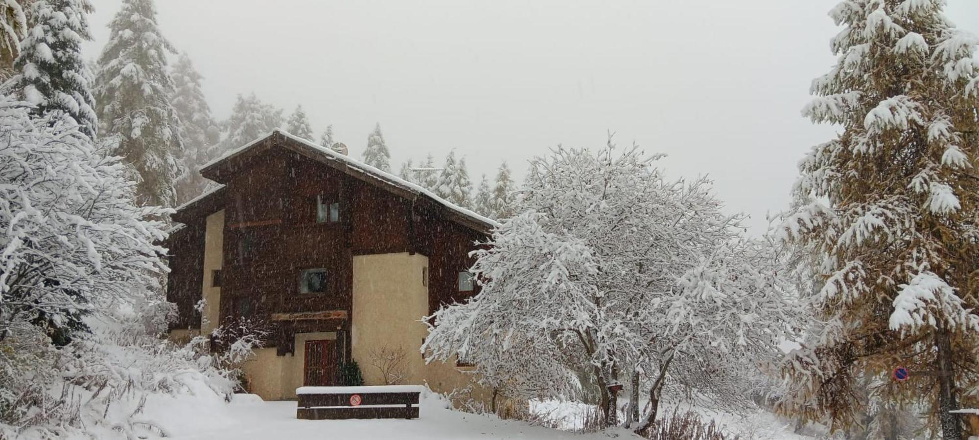 Chalet les arolles Les Orres Extérieur photo
